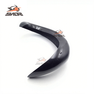 SNOR <span class=keywords><strong>2</strong></span> <span class=keywords><strong>temps</strong></span> Dirt Bike pièces en Fiber de carbone CE03 couvercle d'échappement Protection pour Hengjian Z300 pour tuyau d'échappement <span class=keywords><strong>Ktm</strong></span> - Product Image 3