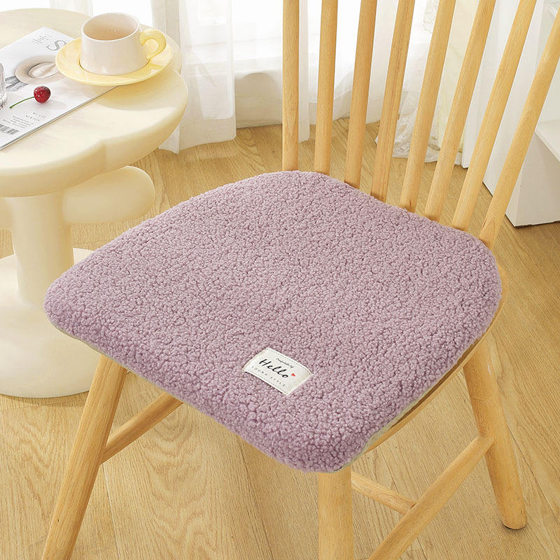 ขนแกะหนา สีม่วงอ่อน