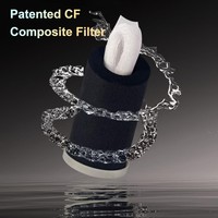 Préfiltre pour toute la maison 1 entrée 3 sorties, boîtier ABS 5L/min, PP+Fibre de carbone+UF, changement de cartouche en une seule touche pour la cuisine
