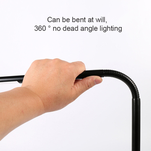 Đèn Bàn Làm Móng Tay LED Uốn Cong Linh Hoạt Điều Chỉnh Được Với Tay Xoay Và Kẹp Lớn - Product Image 2