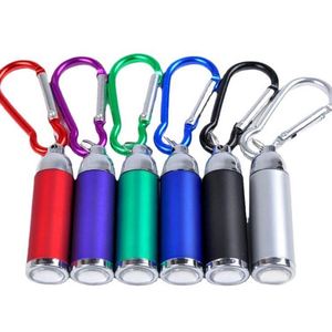 <b>Custom</b> Mini Flashlight <b>Keychain</b> for Hiking Climbing Camping Promotional Item with UV Printed <b>Keychain</b> Ring - Product Image 4