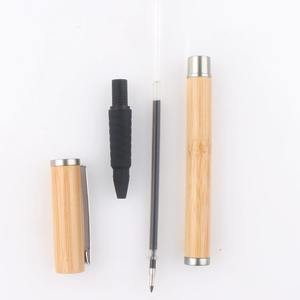 Bolígrafo de Tinta de Gel de Bambú Personalizado 2022 con Logotipo Impreso - Product Image 5