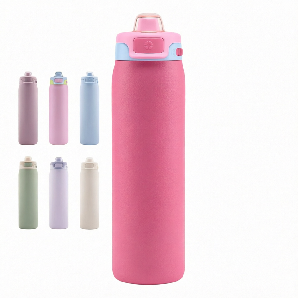 304 Stainless Steel Vacuum Flask Double Wall Insulated Water Bottle BPA ...
