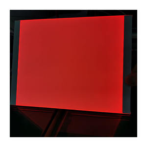 Automotive Grade Optical project Small <b>LED</b> Backlight Panel with LGP for Interior Door Switch and Climate Control Illumination - Product Image 1