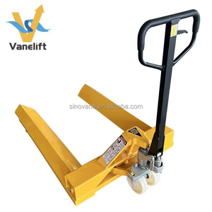Handling Forklifts Heavy Duty 1 1.5 1.8 2 T Ton <b>Manual</b> Paper Roll Hydraulic Pallet Truck Trolley - Product Image 5