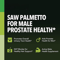 Capsule de Vitamine de Palmier Nain OEM en Dropshipping pour la Santé de la Prostate, Complément Alimentaire Herbal et Nutritionnel
