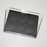 Palet Eyeshadow Magnetik Kosong Grosir 6/12 Lubang, Kotak Makeup DIY dengan Busa EVA, Wadah Besi, Tutup Transparan