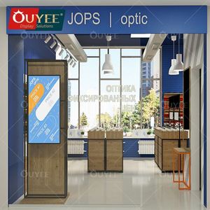 ตู้โชว์แว่นตาสำหรับร้านแว่นตาเฟอร์นิเจอร์ตกแต่งร้านแว่นตาดีไซน์ภายในงานตามสั่ง - Product Image 3