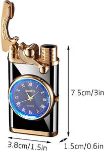 Cenicero de Coche LED con Apertura de un Clic, Anti-Humo, Revestimiento Metálico Decorativo en Colores Plata, Rojo, Azul y Dorado, Venta al Por Mayor - Product Image 6