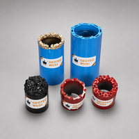 Broca de perforación geológica Geotec Wuxi CROWN T6116 TC de diamante roto para forja