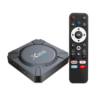 Boîtier TV Android 14 X96Q, décodeur HD 4K 14.0, Smart Tvbox RK3539 Quad Core WiFi 2 Go de RAM 16 Go Lecteur multimédia Décodeur numérique X96