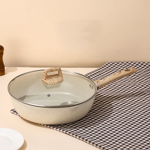 Lovfe 7 Piece Premium Kitchen Pots Maifanite Coating Nonstick <strong>Induction</strong> Saucepan <strong>Cookware</strong> <strong>Set</strong> - Product Image 6