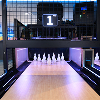 Ensemble de bowling Flying Duck Pin, neuf, longueur personnalisable, équipement de bowling avec matériel synthétique en bois, à vendre