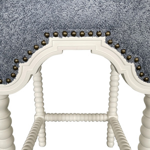HL592W Style français Hampton ferme <span class=keywords><strong>de</strong></span> luxe Antique en bois massif rembourré canette en bois <span class=keywords><strong>tabouret</strong></span> <span class=keywords><strong>de</strong></span> <span class=keywords><strong>bar</strong></span> carré chaises <span class=keywords><strong>tabouret</strong></span> <span class=keywords><strong>de</strong></span> comptoir - Product Image 5