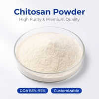Chitosane en poudre jaune de qualité industrielle et médicale, CAS 9012-76-4, à haute déacétylation, matière première, fournie directement par l'usine