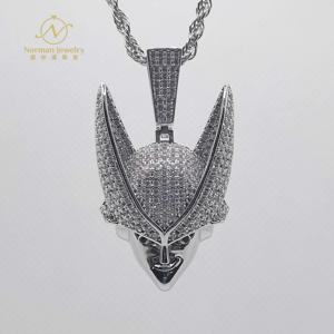 Bijoux tendance hip-hop viking nordique en gros <span class=keywords><strong>pendentif</strong></span> en forme de <span class=keywords><strong>sanglier</strong></span> et d'aigle avec zircon et laiton pour vêtements de fête pour hommes et femmes - Product Image 2