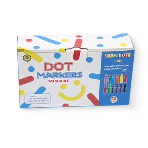 ชุดปากกามาร์กเกอร์12สี,ปลอดสารพิษสำหรับเด็กของเล่นวาดรูปศิลปะ - Product Image 6