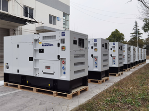 Générateur diesel alimenté par un moteur Cums 6BT5.9-G2, type silencieux, 88KVA 70KW 82KW 115KVA - Product Image 3