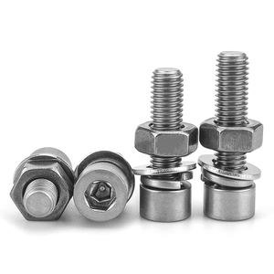 Boulons et écrous hexagonaux en acier titane de qualité 8.8 10.9 Jis B1180, conformes à la norme DIN931 - Product Image 1