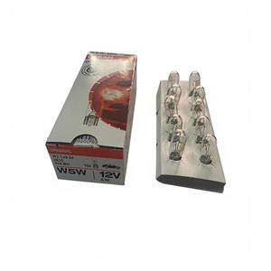 อะไหล่รถยนต์ 2825 T10 12V <span class=keywords><strong>W5W</strong></span> สำหรับหลอดไฟ <span class=keywords><strong>Osram</strong></span> แบบเสียบ 12V ใช้ในรถยนต์ รถบรรทุก ไฟภายใน ไฟป้ายทะเบียน ไฟท้าย ไฟกล่องท้าย ไฟเลี้ยว - Product Image 1