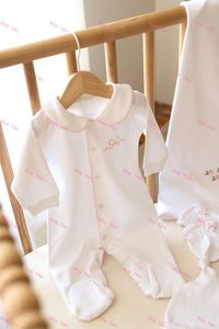 Regalo di Natale per neonato in cotone biologico per neonato rosso Picot rifinitura 0-3 mesi per tornare a casa abbigliamento personalizzato per bambini 2025 - Product Image 6