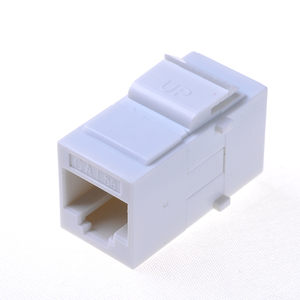 Màu trắng RJ45 Coupler <span class=keywords><strong>Keystone</strong></span> <span class=keywords><strong>Jack</strong></span> RJ45 Cat6 <span class=keywords><strong>Keystone</strong></span> <span class=keywords><strong>Jack</strong></span> RJ45 nữ tiêu chuẩn <span class=keywords><strong>Keystone</strong></span> chèn - Product Image 2