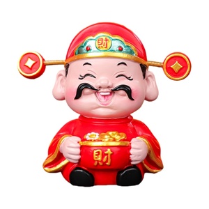 Pièces de décoration de camion de haute qualité, figurine du Dieu de la Richesse pour cabine de camion, 7cm*4cm*7.5cm, différents styles disponibles - Product Image 4