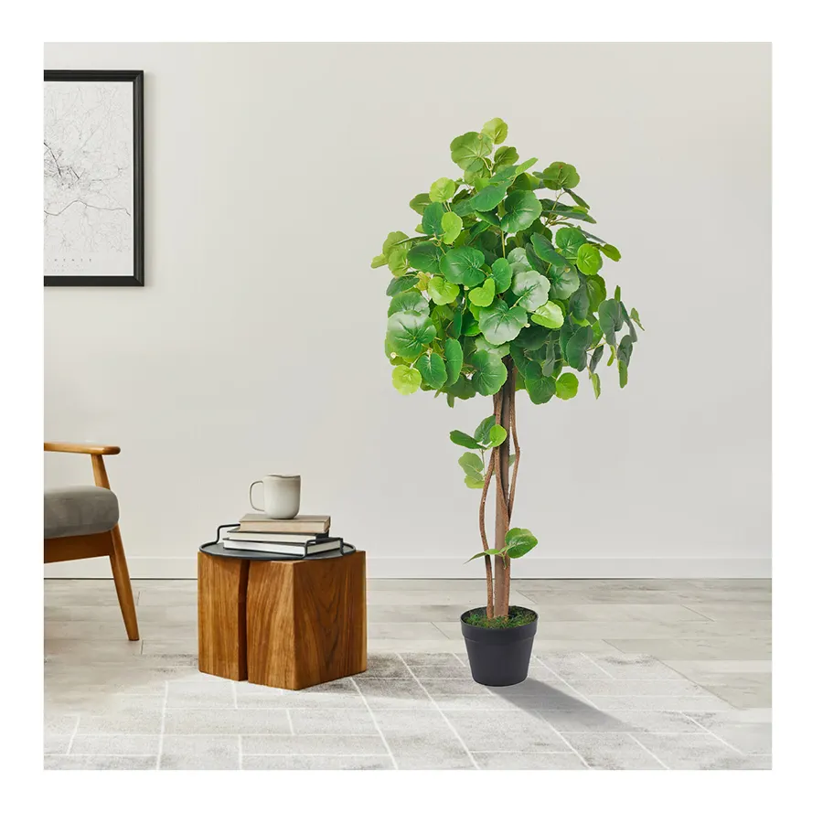 PZ-1-92 Wholesale FauxTree Artificial Decorative Large Leaf Trees for Garden Home Decor