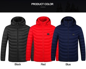 EN STOCK Chaqueta Calefactable 5V con Capucha, Ropa Inteligente con Calefacción USB, para Trabajo, Esquí, Caza, Invierno, Actividades al Aire Libre para Hombre - Product Image 4