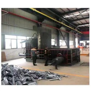 Shear Baler Machine Metal Compress Baler Machine 2 Baler Ram Metal Horizontal 400 000 Hydraulic Scrap Metal New Product 2020