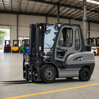 Chariot élévateur électrique 48V 2 tonnes avec batterie au lithium, contrepoids, pour usage en entrepôt, à faible niveau sonore