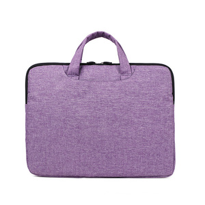 Waterproof Polyester <b>Laptop</b> Sleeve Bag Business Travel Portable Large Handbag Women Men School Leisure Fashion Handle <b>Laptop</b> Bag - Product Image 4