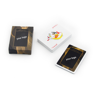 Giá rẻ hơn nhựa tráng giấy Trung Quốc bán buôn không thấm nước tùy chỉnh nhựa chơi thẻ Hộp 2 decks với hộp - Product Image 5