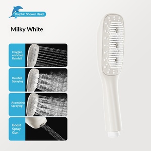 Popolare Soffione Doccia per Bambini di Lusso Leggero Pressurizzato con Design a Delfino, Montaggio a Parete, Pettine e Ugello per il Bagno degli Animali Domestici - Product Image 6