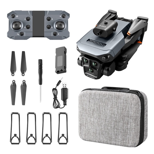 K6 MAX Triple Camera Drone 4K Aerial Four-Sided Obstacle Avoidance Remote Control Aircraft Optical Flow Positioning Quadcopter