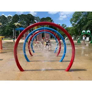 Moetry Water Playground Equipment bambini Water Game fontana Spray per bambini Resort Water Park