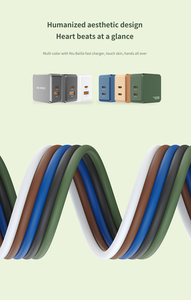 Accesorios <span class=keywords><strong>para</strong></span> Teléfono, Cargador Electrónico Móvil de Tendencia, Novedades 2025, Cargador Rápido Gan de 45W Resistente al Fuego, el Más Vendido, <span class=keywords><strong>para</strong></span> Cámara - Product Image 6