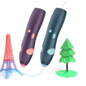 Pena 3D untuk Anak-Anak, Hadiah Edukasi, Printer dengan Isi Ulang Filamen ABS PLA, Pencetakan Gambar Suhu Rendah - Product Image 1