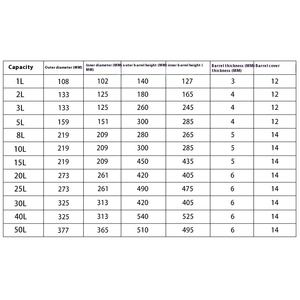 Réservoir sous pression de distribution en acier inoxydable personnalisable 1-50L 304 matériel distributeur de colle baril de stockage récipient à pression à noyau - Product Image 2