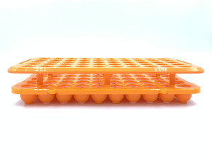 Support de <span class=keywords><strong>tubes</strong></span> à essai multifonctionnel à 50 puits pour l'affichage de <span class=keywords><strong>tubes</strong></span> de différentes tailles avec <span class=keywords><strong>silicone</strong></span> - Product Image 4