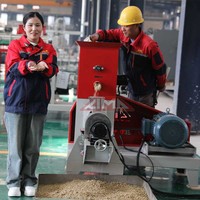 Machine à granulés flottants LIMA en vente directe d'usine pour la production automatique de nourriture flottante pour poissons (poisson-chat, talapia, animaux de compagnie) – Extrudeuse compacte