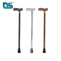 Bastón de Aluminio Plegable, Portátil, Ajustable en Altura, Ligero, Ortopédico, para Caminar, para Personas Mayores