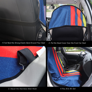 Toalla <span class=keywords><strong>Impermeable</strong></span> para Asiento de <span class=keywords><strong>Coche</strong></span> Cubiertas Automáticas para Asientos de <span class=keywords><strong>Coche</strong></span> para Yoga, Senderismo y Natación - Product Image 4