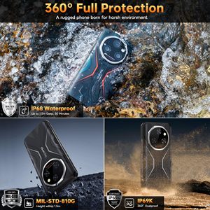 Smartphone Robuste Oukitel WP55 Pro Tout Neuf et Original 6,6" 16Go 512Go Caméra 32MP+108MP 11000mAh NFC Version Globale <span class=keywords><strong>5G</strong></span> - Product Image 5