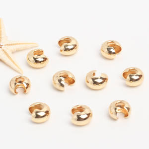 18k or croissant <span class=keywords><strong>de</strong></span> lune fermoir bijoux à bricoler soi-même accessoire en forme <span class=keywords><strong>de</strong></span> C fin fermoir positionnement perles <span class=keywords><strong>pour</strong></span> <span class=keywords><strong>collier</strong></span> <span class=keywords><strong>serrage</strong></span> perles fil - Product Image 3