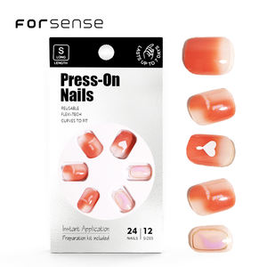 Jolie presse sur les <span class=keywords><strong>ongles</strong></span> pour les femmes de marque privée faux <span class=keywords><strong>ongles</strong></span> courts carrés en marbre <span class=keywords><strong>rouge</strong></span> uni ombre spray couleur vin porter des bouts d'<span class=keywords><strong>ongles</strong></span> - Product Image 5