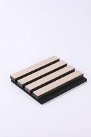Panneaux acoustiques muraux texturés modernes et élégants pour l'absorption sonore à domicile, en studio et au bureau