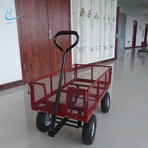 Chariot de jardin pliable et ergonomique avec poignée confortable pour une traction facile et de longues promenades en Chine - Product Image 3