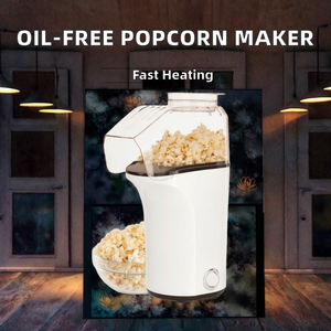 Machine à <span class=keywords><strong>pop</strong></span>-<span class=keywords><strong>corn</strong></span> domestique 1200W sans huile à air chaud avec tasse à mesurer et couvercle amovible en plastique pour une utilisation en <span class=keywords><strong>voiture</strong></span> - Product Image 3
