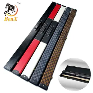 Benxiao cue kutusu tek parça 1/2 3/4 stil güçlü kalite bilardo ıstaka kılıfı